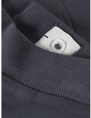 NAME IT MINI regular fit joggingbroek antraciet Grijs Jongens Sweat Effen - Foto 2