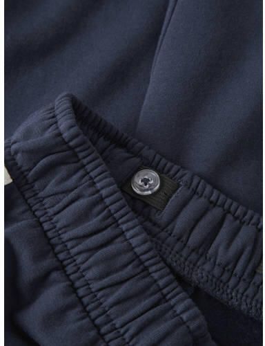 NAME IT MINI regular fit joggingbroek donkerblauw Jongens Sweat Effen - Foto 3