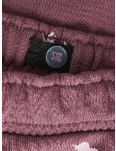 NAME IT MINI regular joggingbroek paars Meisjes Sweat All over print - Foto 2