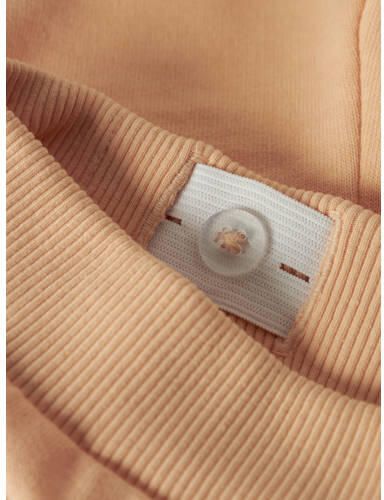 NAME IT MINI regular sweatshort licht oranje Korte broek Jongens Katoen - Foto 2