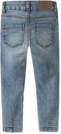 NAME IT MINI regular waist regular fit jeans medium blue denim Blauw Meisjes Stretchdenim - Foto 3