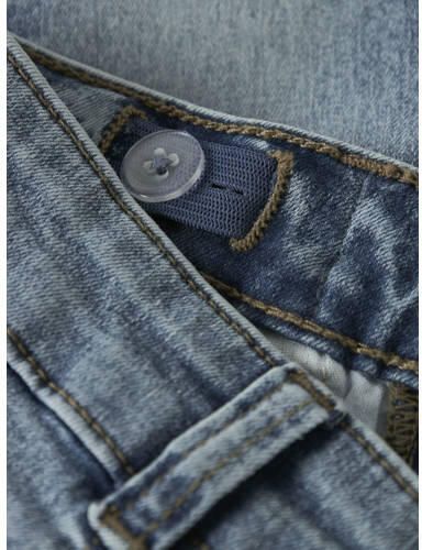 NAME IT MINI regular waist regular fit jeans medium blue denim Blauw Meisjes Stretchdenim - Foto 2