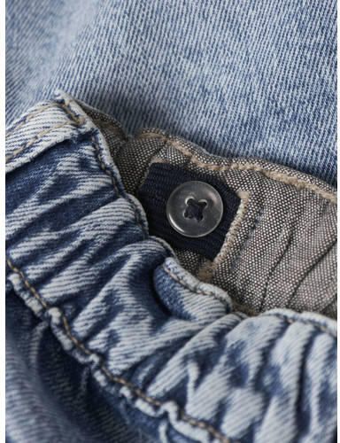 NAME IT MINI regular waist short light blue denim Korte broek Blauw Effen - Foto 2