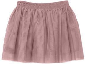 Name it MINI rok NMFNUTULLE van polyester oudroze Effen 110