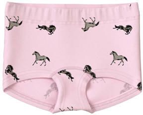 NAME IT MINI short lichtroze kaki (set van 3) Slip Meisjes Stretchkatoen - Foto 4
