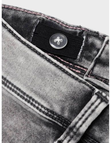Name it MINI skinny jeans NMFPOLLY light grey denim Grijs Meisjes Stretchdenim 104