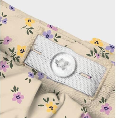 Name it MINI skort NMFVINAYA met all over print en volant ecru lila geel Rok Meisjes Polyester 104 - Foto 2