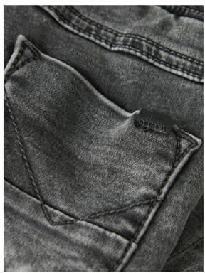 NAME IT MINI slim fit jeans grey denim Grijs Jongens Katoen Effen - Foto 2