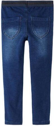 Name it MINI slim fit jeans NMFSALLI Blauw Meisjes Jog denim Effen 104 - Foto 2
