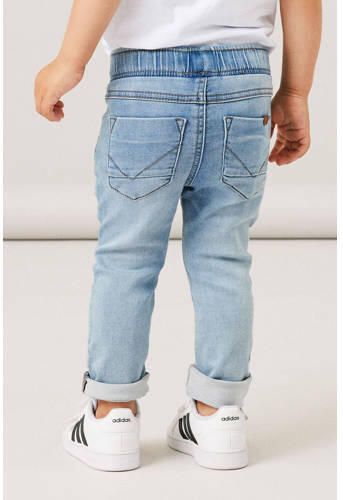 Name it MINI slim fit jeans NMMRYAN light blue denim Blauw Jongens Jog denim 104 - Foto 5