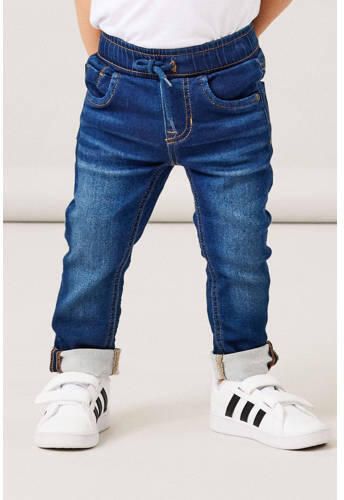 NAME IT MINI slim fit jeans NMMRYAN medium grey denim Blauw Jongens Katoen - Foto 9