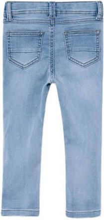 Name it MINI slim fit jeans NMMSILAS light blue denim Blauw Jongens Stretchdenim 116 - Foto 2
