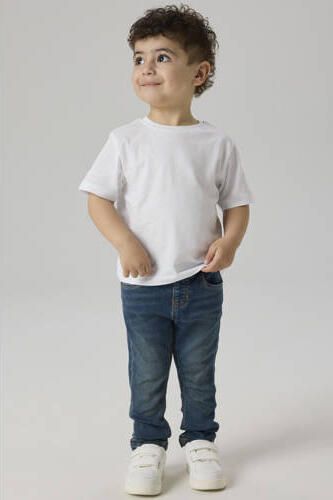 NAME IT MINI slim fit jeans vintage dark blue denim Blauw Jongens Katoen - Foto 2