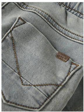 NAME IT MINI slim fit jeans vintage light blue denim Blauw Jongens Katoen - Foto 3