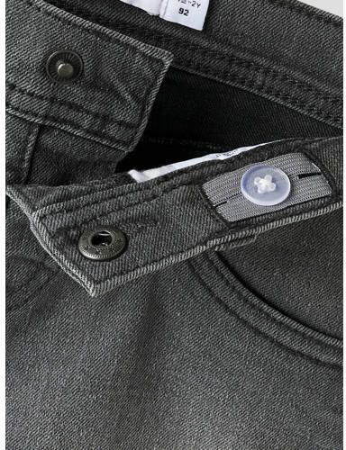 NAME IT MINI straight denim short grey denim Korte broek Grijs Effen - Foto 2