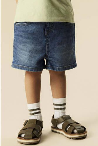 NAME IT MINI straight denim short medium blue denim Korte broek Blauw