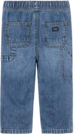 Name it MINI straight fit jeans NMMRYAN dark blue denim Blauw Jog denim 104 - Foto 6