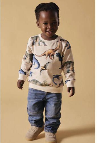 Name it MINI straight fit jeans NMMRYAN dark blue denim Blauw Jog denim 104