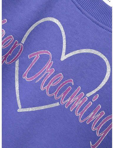 Name it MINI sweater NMFRODJA met printopdruk lichtpaars Printopdruk 92 - Foto 2