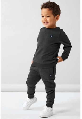 Name it MINI sweater NMMVIMO donkerblauw Effen 104