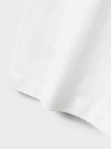NAME IT MINI T-shirt wit Jongens Katoen Ronde hals Effen - Foto 2
