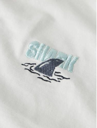 NAME IT MINI T-shirt wit Jongens Stretchkatoen Ronde hals Printopdruk - Foto 2