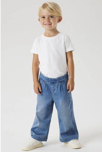 NAME IT MINI wide leg jeans NMFBELLA medium blue denim Blauw Meisjes Jog denim - Foto 6