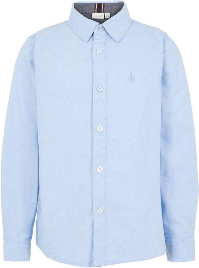 Name It Overhemd met lange mouwen NKMNEWSA voor jongens met knoopsluiting en katoencomfort - Foto 6