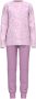 Name it KIDS pyjama NKFNIGHTSET met bloemendessin lichtroze roze Meisjes Stretchkatoen Ronde hals 110 116 - Thumbnail 2