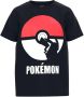 Name it KIDS Pokemon T-shirt NKMNABEL met printopdruk zwart Jongens Katoen Ronde hals 158 164 - Thumbnail 2