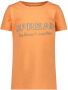Name it MINI T-shirt Fami met biologisch katoen oranje Tekst 104 - Thumbnail 2