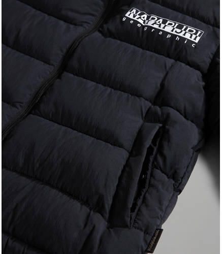Napapijri gewatteerde winterjas K A-BACHAR met logo zwart Polyamide Opstaande kraag 152 - Foto 3