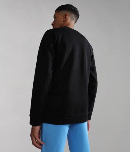 Napapijri sweater zwart Katoen (duurzaam) Ronde hals 128 - Foto 4