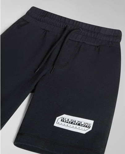 Napapijri sweatshort met logo zwart Jongens Katoen Logo 152