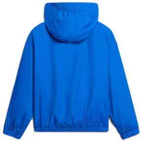 Napapijri zomerjas met logo blauw Jongens Polyamide Capuchon Logo 140 - Foto 1