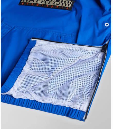 Napapijri zomerjas met logo blauw Jongens Polyamide Capuchon Logo 140 - Foto 2