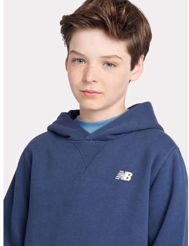 New Balance hoodie donkerblauw Sweater Katoen Capuchon maat 122-128 - Foto 2