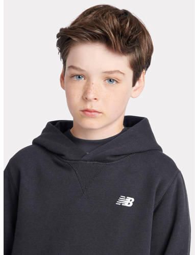 New Balance hoodie zwart Sweater Katoen Capuchon Logo maat 122-128 - Foto 2