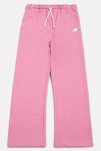 New Balance joggingbroek roze Meisjes Katoen Effen