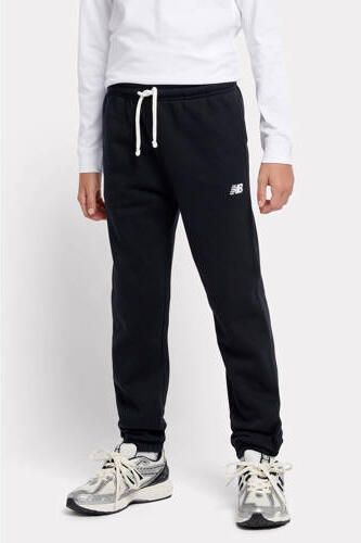 New Balance joggingbroek zwart Katoen Effen maat 140-146