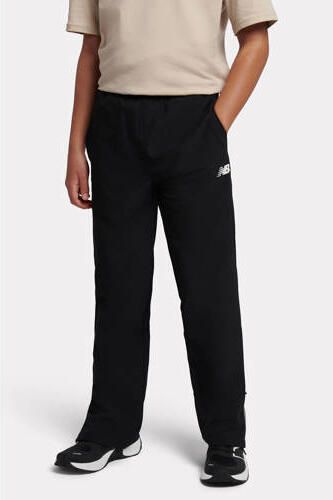 New Balance joggingbroek zwart Polyester Effen maat 134-140