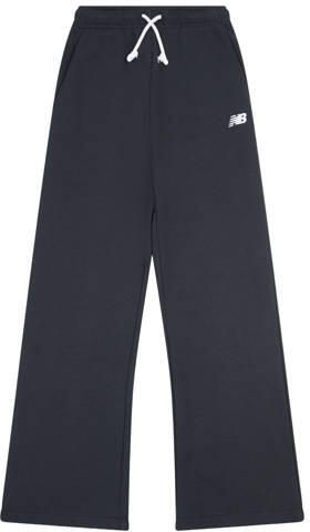 New Balance joggingbroek zwart Meisjes Sweat Effen maat 122-128