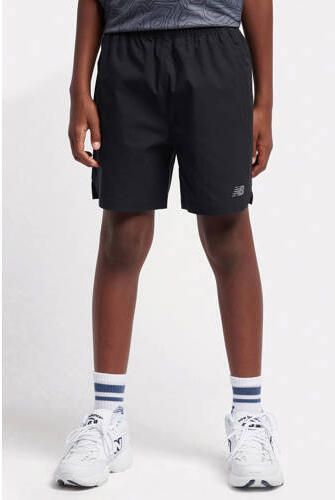 New Balance short zwart Korte broek Polyester Effen maat 122-128