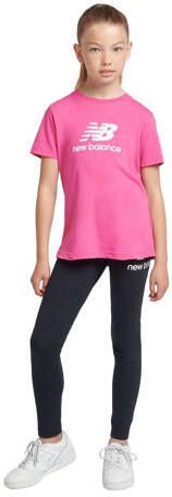 New Balance sportlegging zwart Broek Meisjes Katoen Effen maat 134-140 - Foto 2