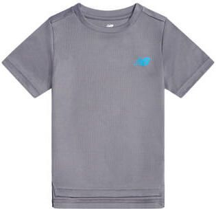 New Balance sportshirt grijs Sport t-shirt Polyester Ronde hals