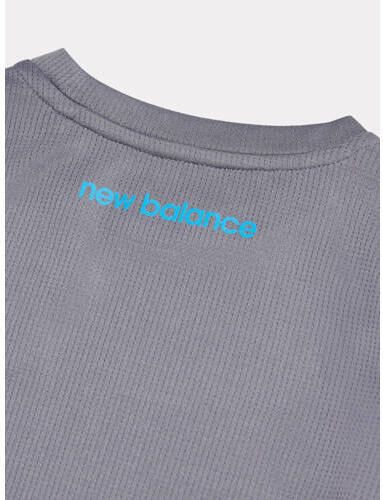 New Balance sportshirt grijs Sport t-shirt Polyester Ronde hals - Foto 2