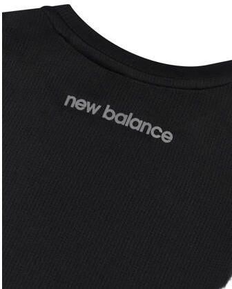 New Balance sportshirt zwart Sport t-shirt Polyester Ronde hals - Foto 3