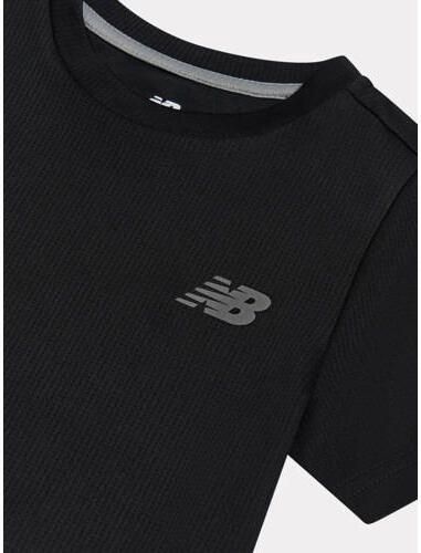 New Balance sportshirt zwart Sport t-shirt Polyester Ronde hals - Foto 2