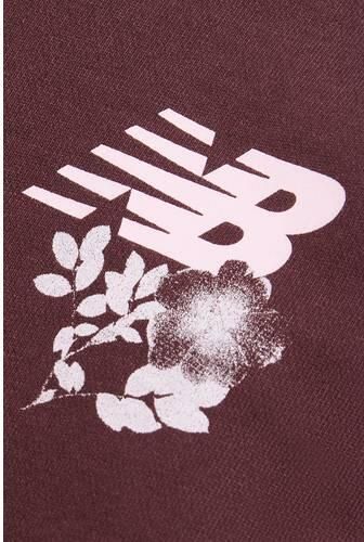 New Balance sweater met backprint donkerrood Katoen Ronde hals maat 122-128 - Foto 2