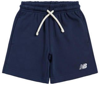New Balance sweatshort donkerblauw Korte broek Effen